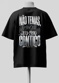 Não Temas - Oversized Preta Premium