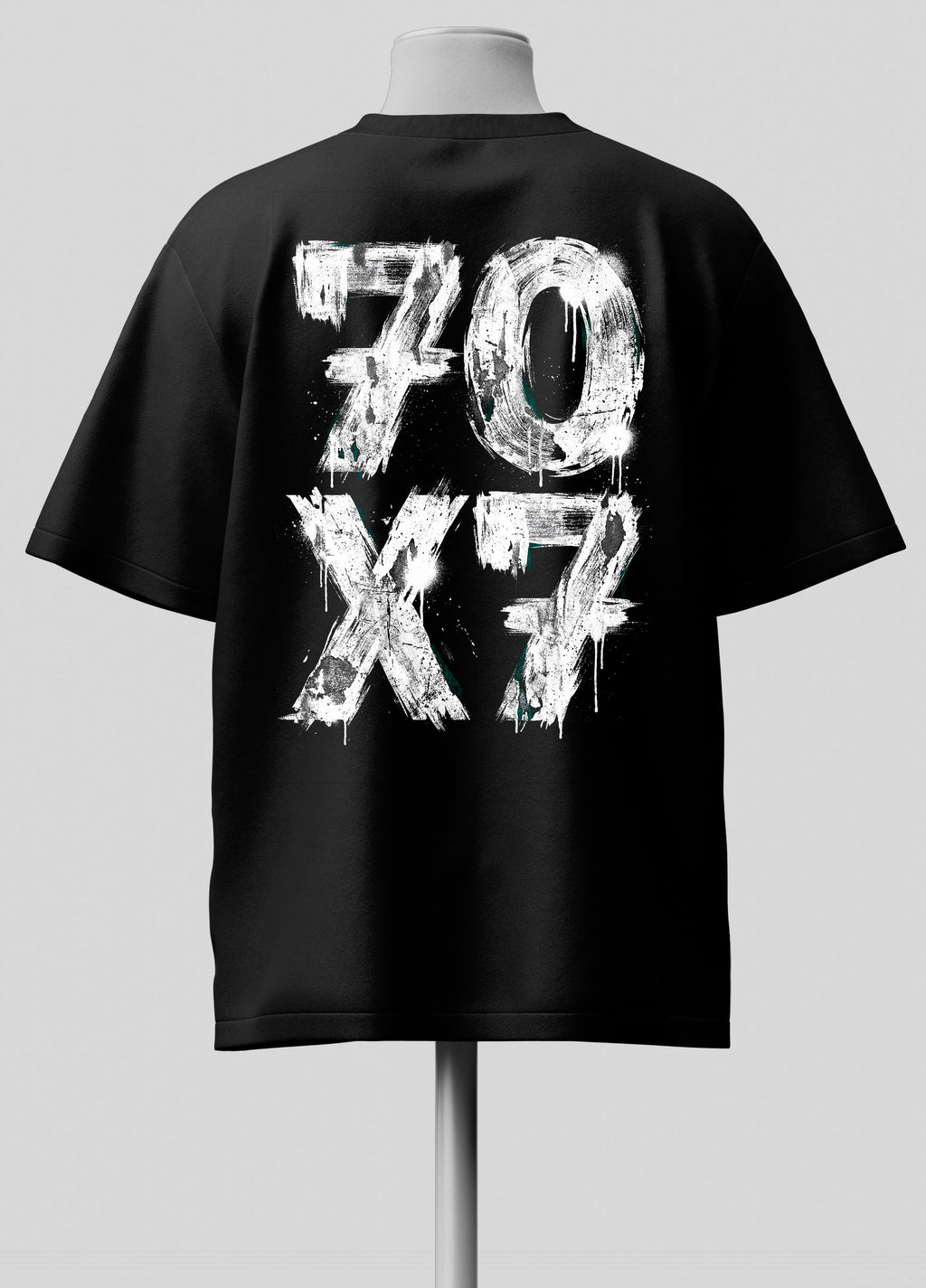 70 x 7 - Oversized Preta Premium