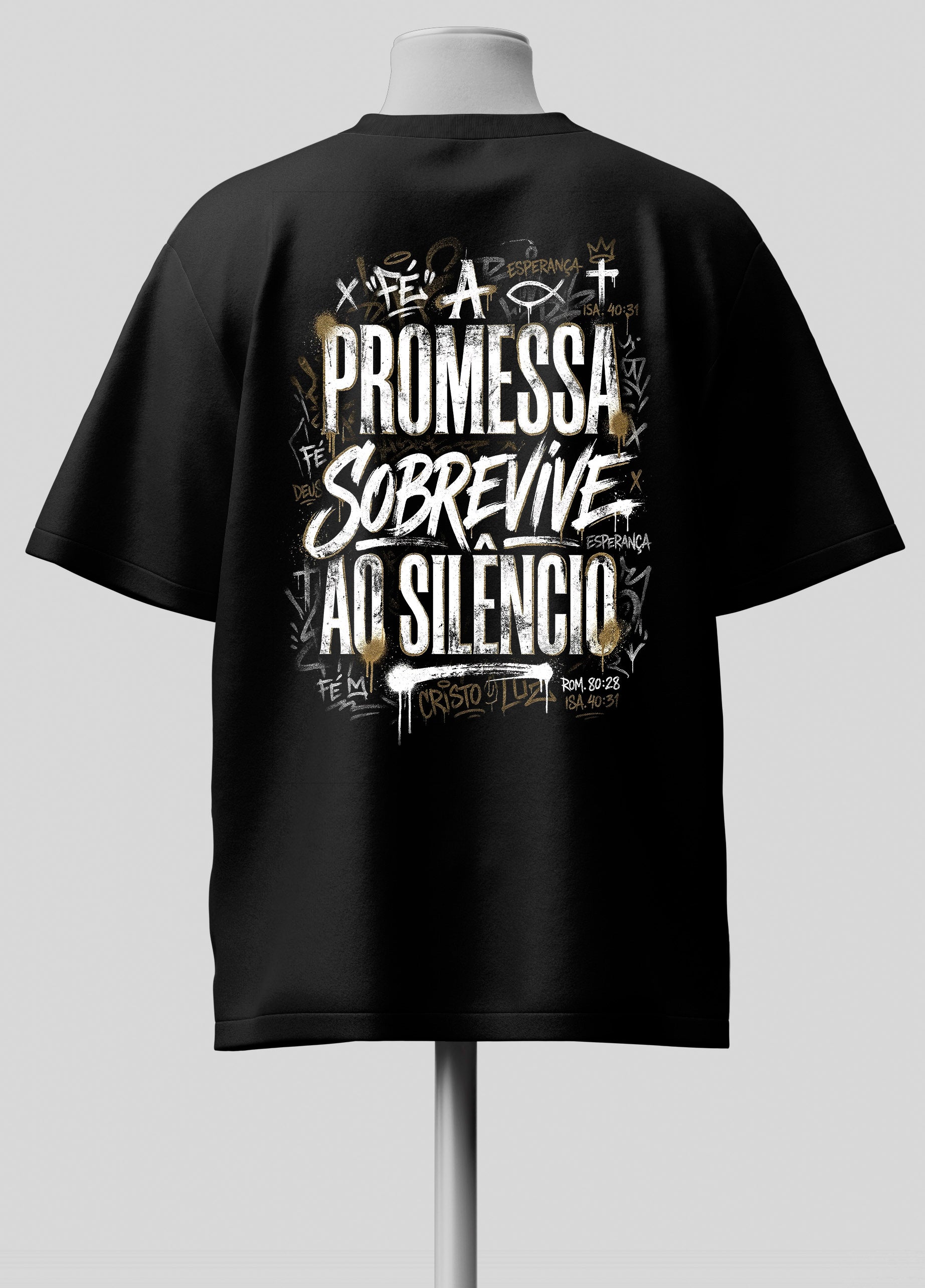 A Promessa - Oversized Preta Premium