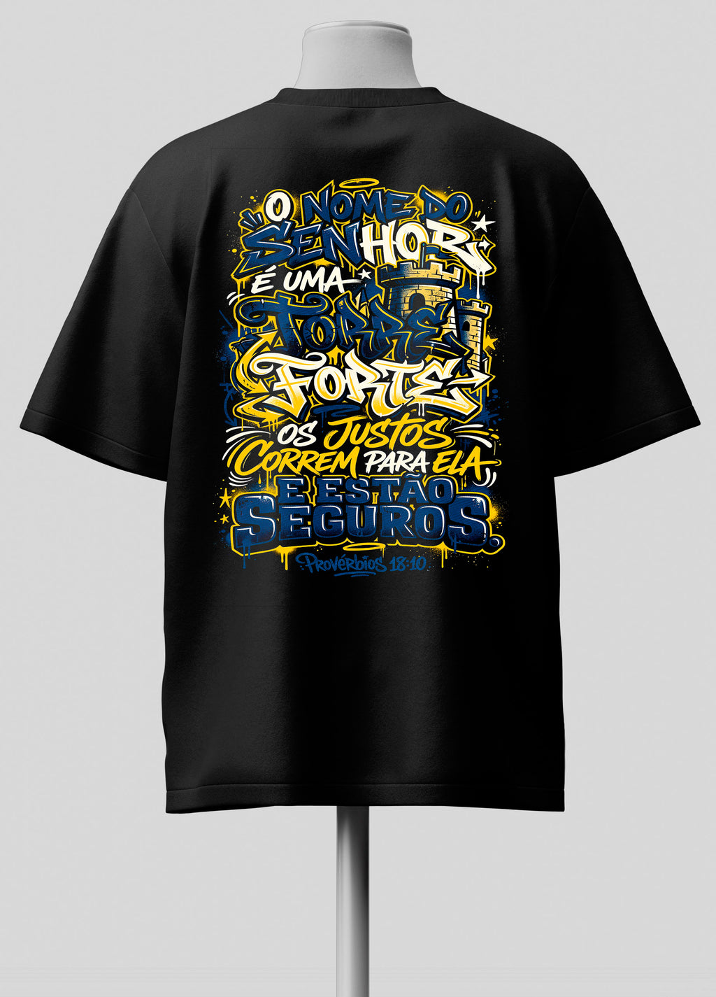 Torre Forte - Oversized Preta Premium