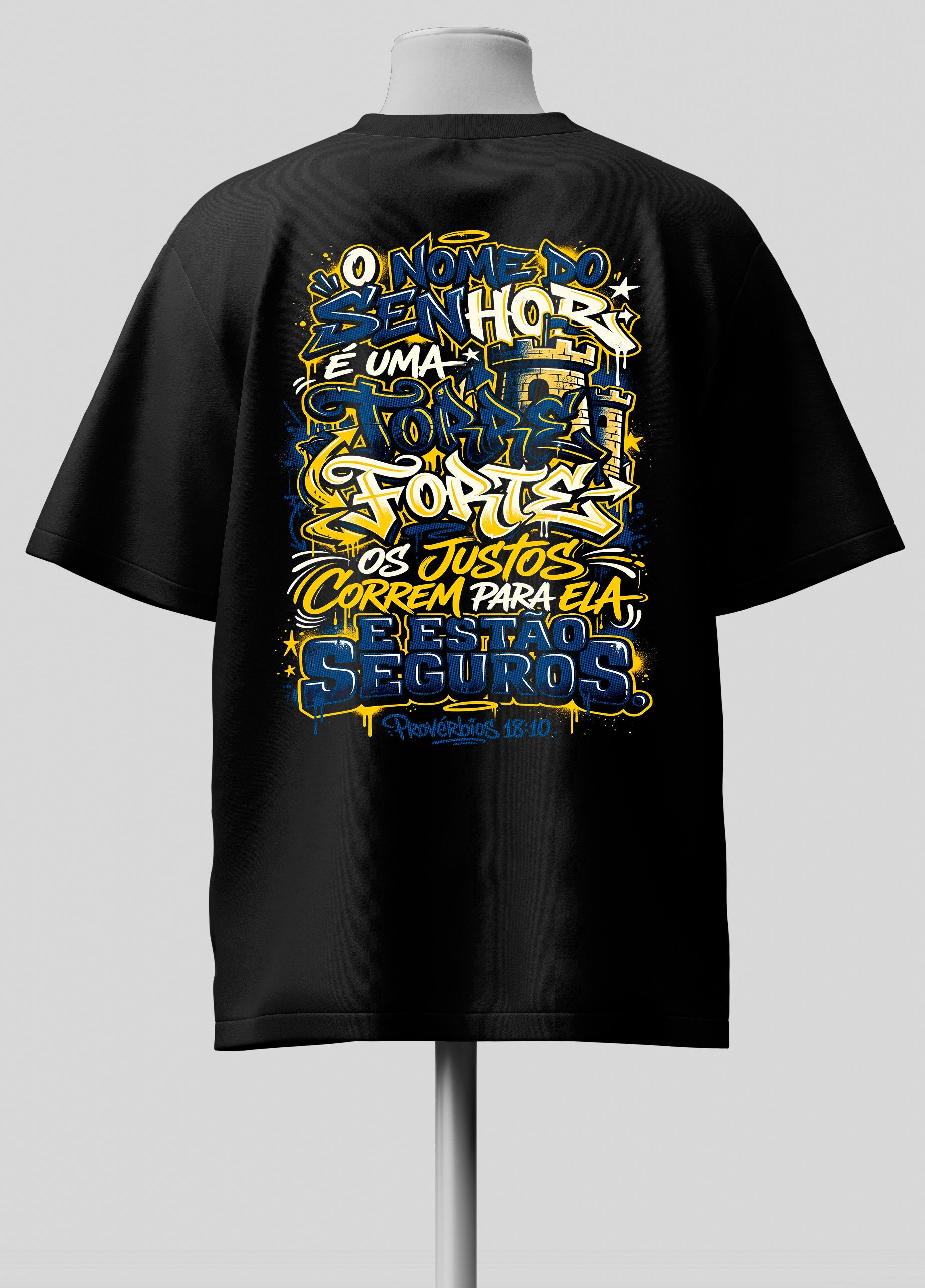Torre Forte - Oversized Preta Premium