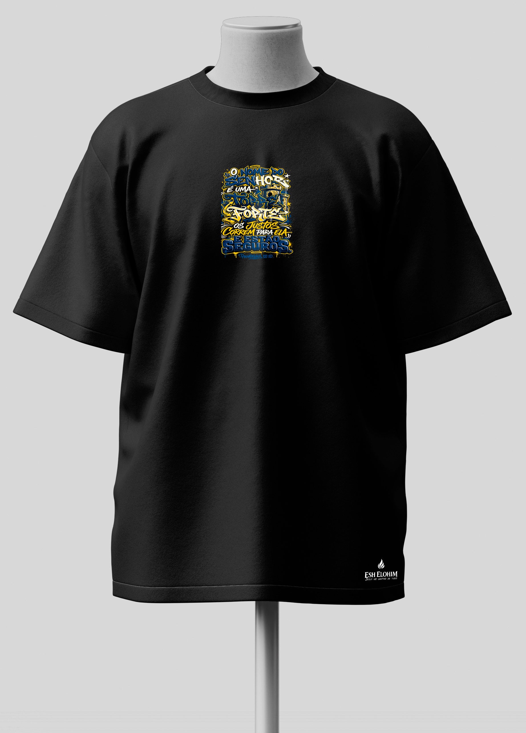 Torre Forte - Oversized Preta Premium