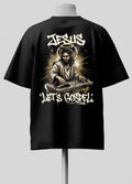 Jesus Let´s Gospel - Oversized Preta Premium