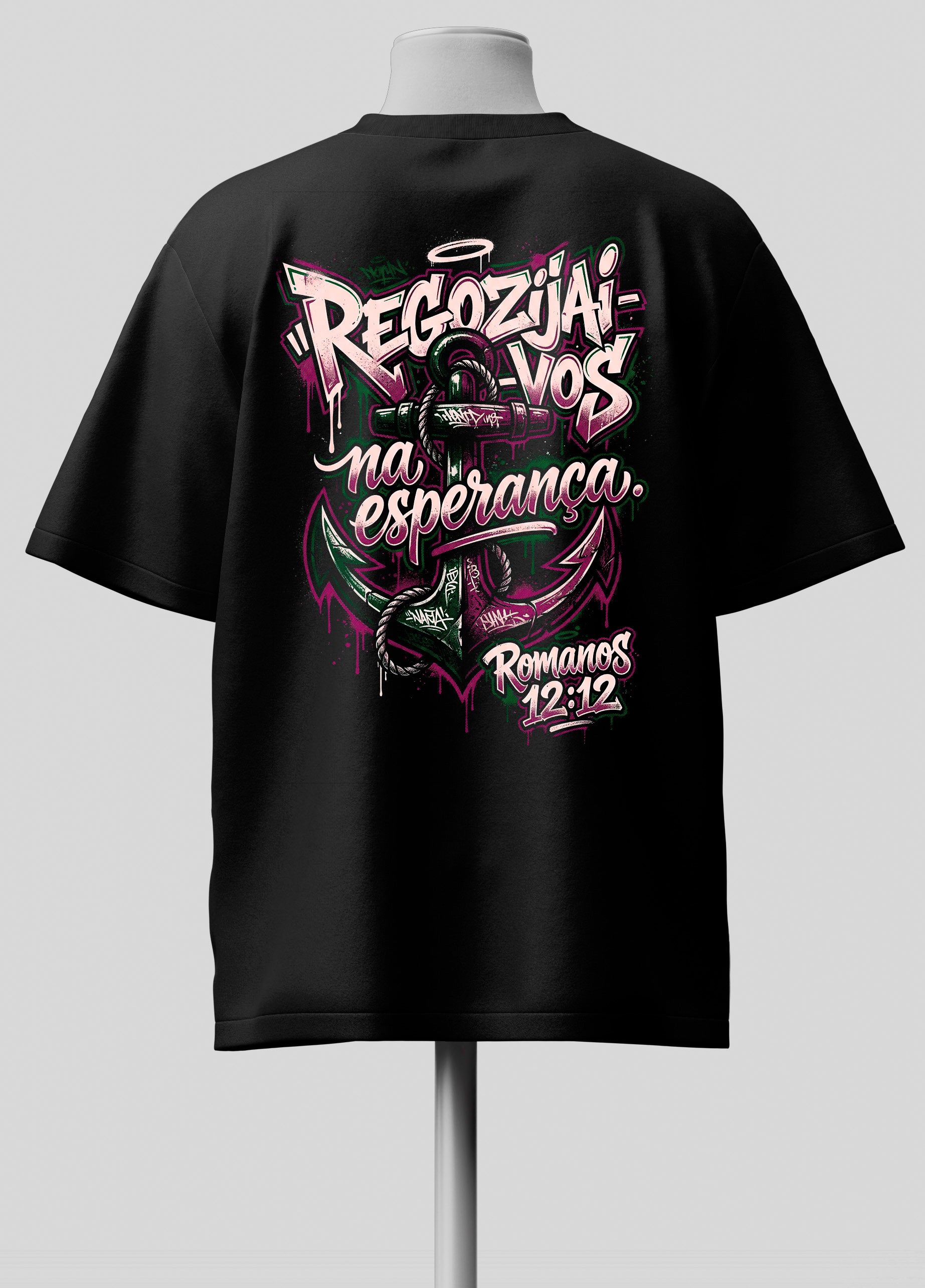 Regosijai-vos - Oversized Preta Premium