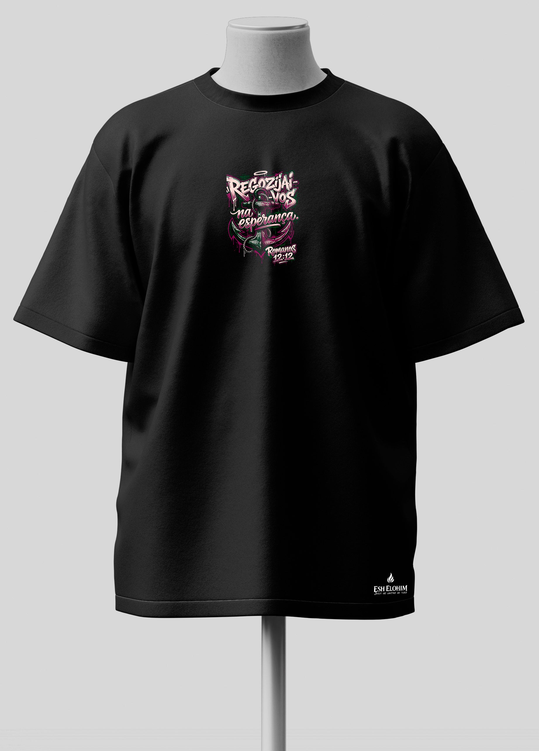 Regosijai-vos - Oversized Preta Premium