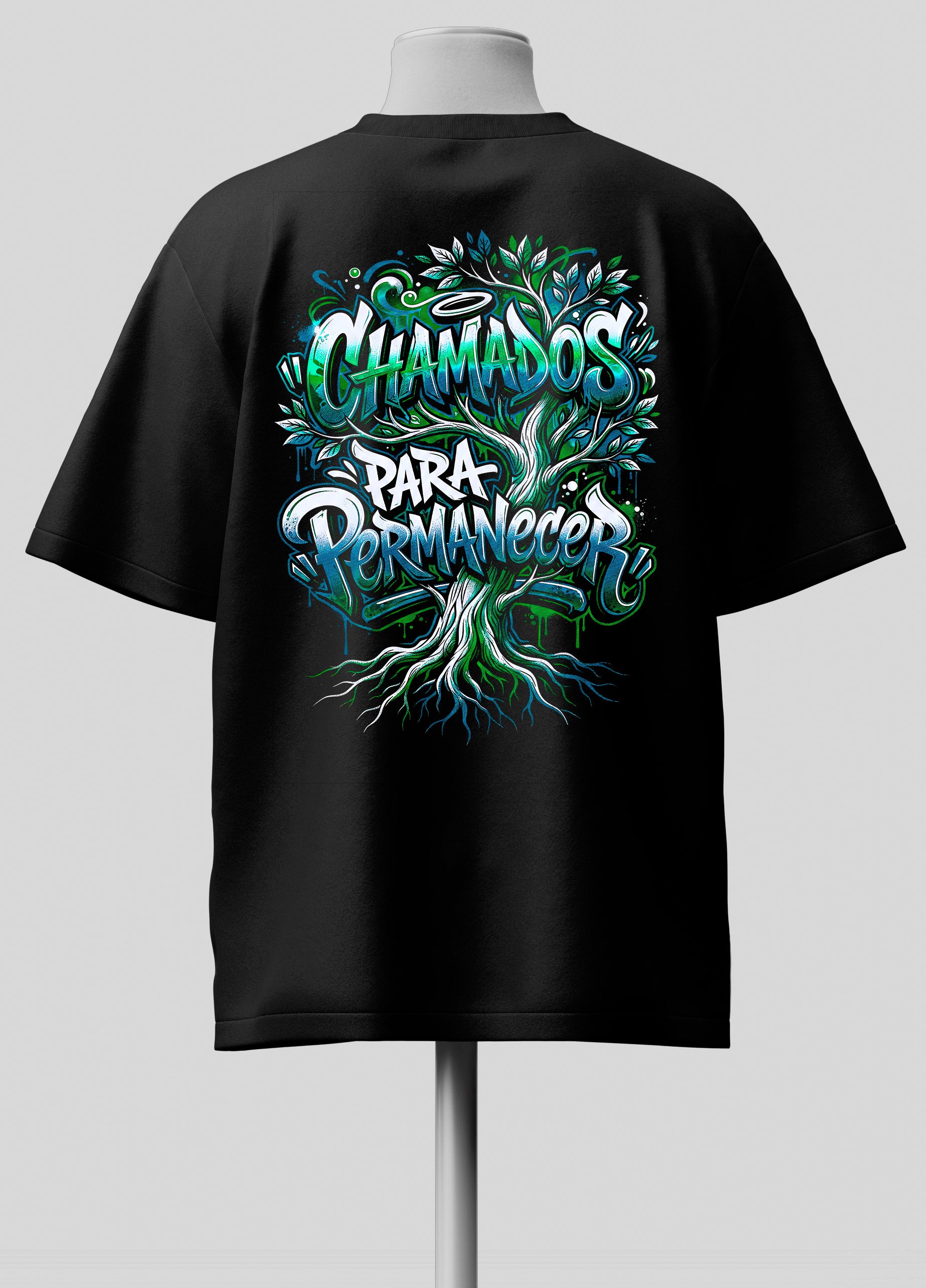 Chamados para Permanecer - Oversized Preta Premium