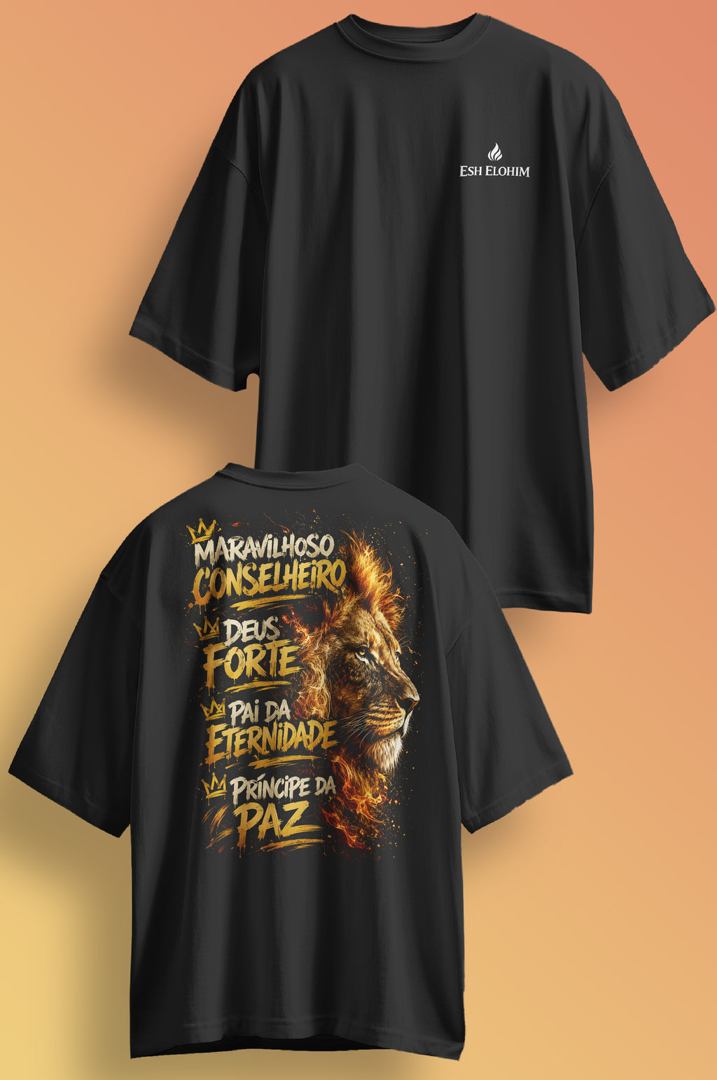 Maravilhoso Conselheiro - Oversized Preta Premium