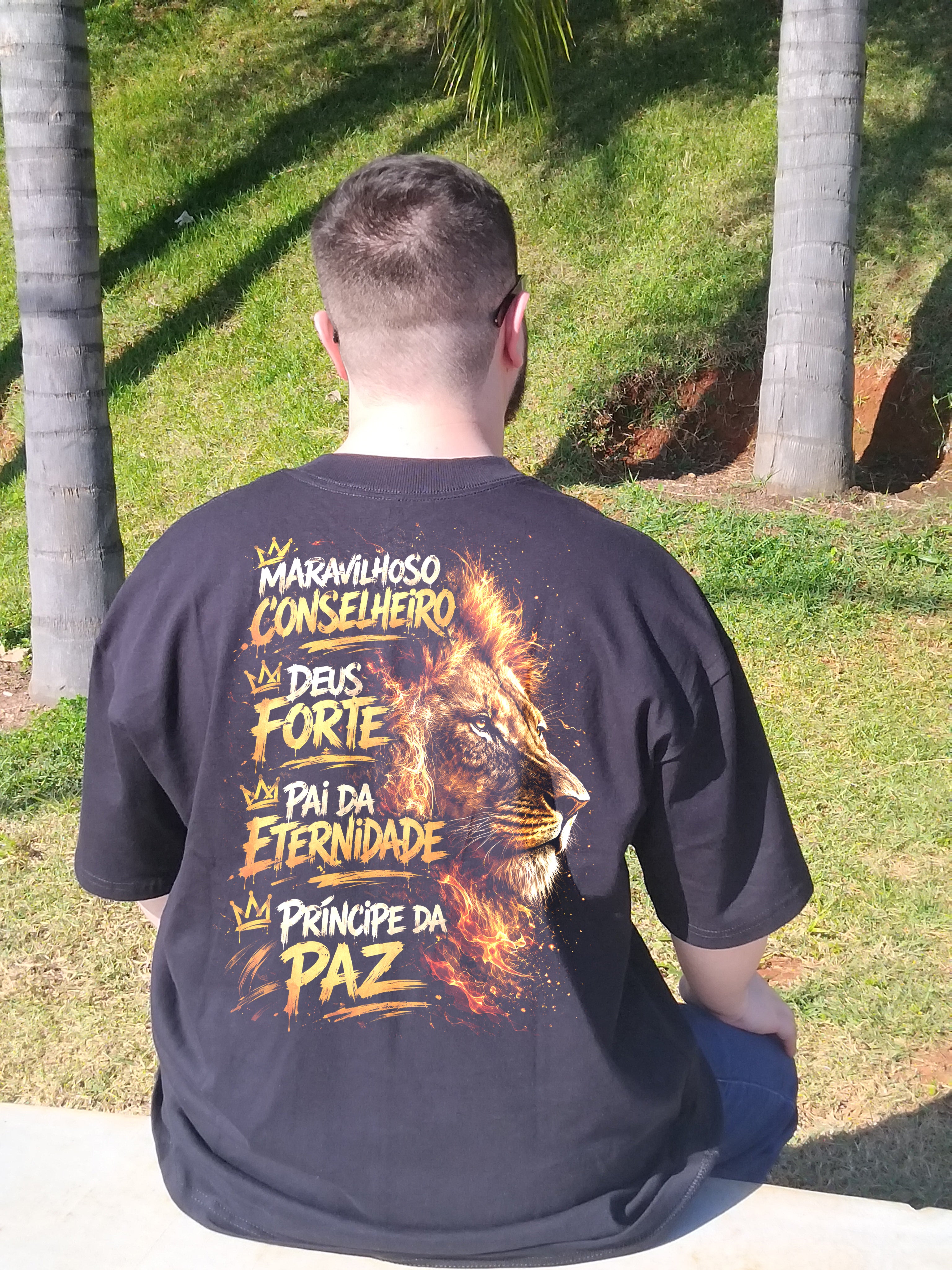 Maravilhoso Conselheiro - Oversized Preta Premium