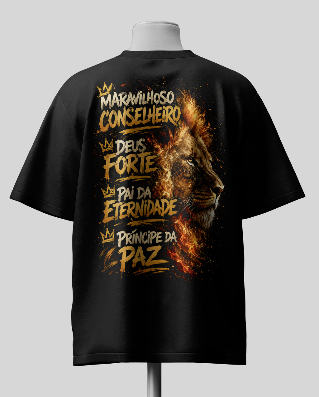 Maravilhoso Conselheiro - Oversized Preta Premium