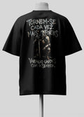 Torne-se forte - Isaias 41.10 - Oversized Preta Premium
