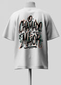O Chamado é Maior - Oversized Branca Premium
